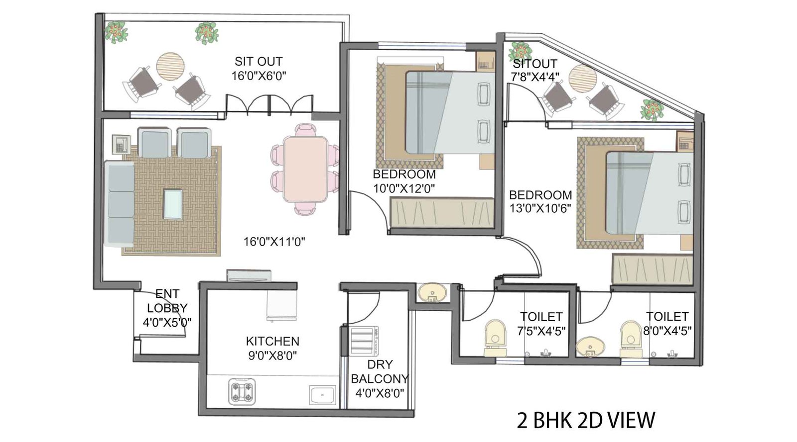 MiRavet-District-typical-2bhk-2d-view-4